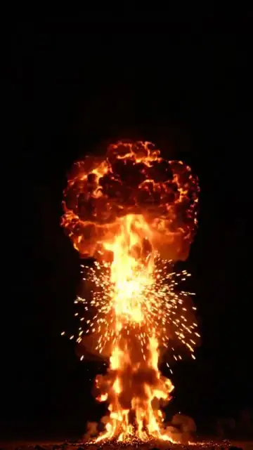 Fire Burst, AI video made with Kling 3.0 Pro