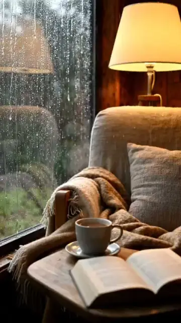 Cozy Rainy Day, AI video made with VEO 3.1 Lite