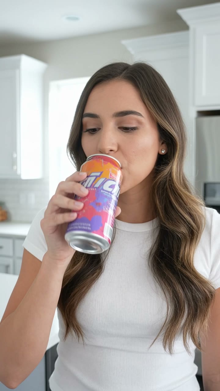 UGC Energy Drink Taste Test — AI UGC ad example made with Viralance