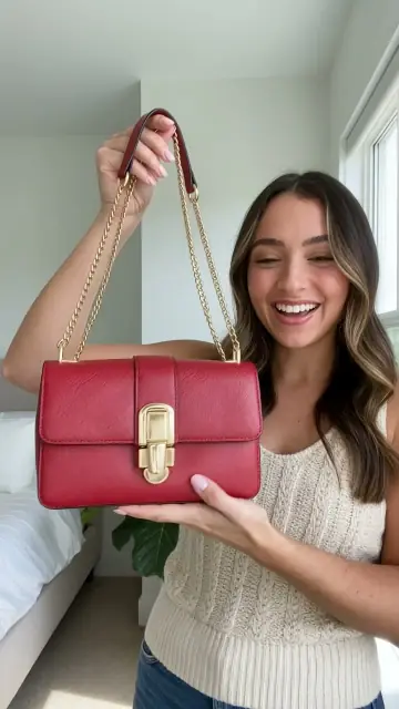UGC Handbag Haul, AI video made with Seedance 2.0