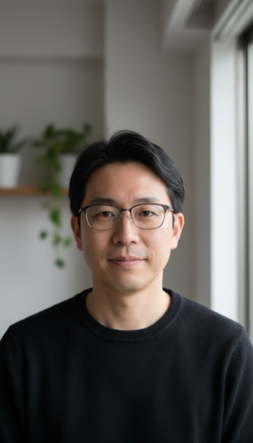 Sample AI influencer portrait: Kenji