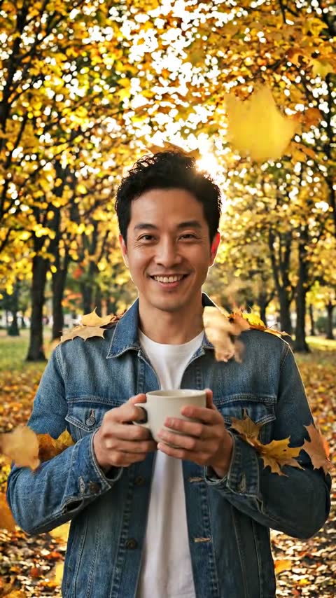 First Day of Fall template example frame