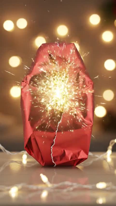 Gift Box Reveal ad template example
