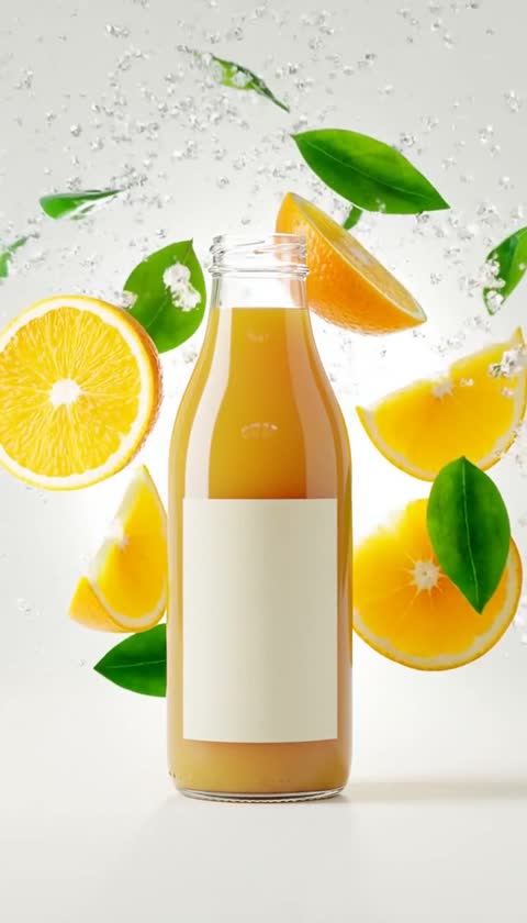 Ingredient Splash template example frame
